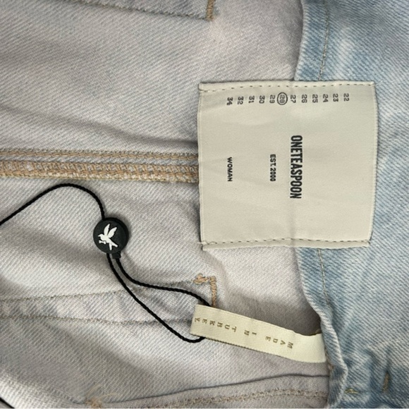 ONE TEASPOON NWOT Pioneer High Waist Straight Leg Jeans - Picture 11 of 16